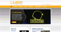 Desktop Screenshot of ledinc.biz